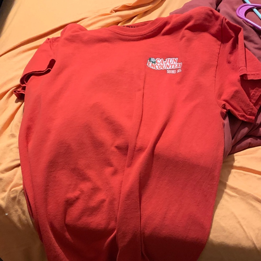 Gildan Womens Vibrant Red Tee